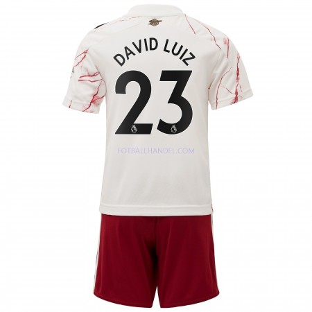 Barn Fotballdrakter Arsenal David Luiz 23 Borte 2020-21 Kortermet